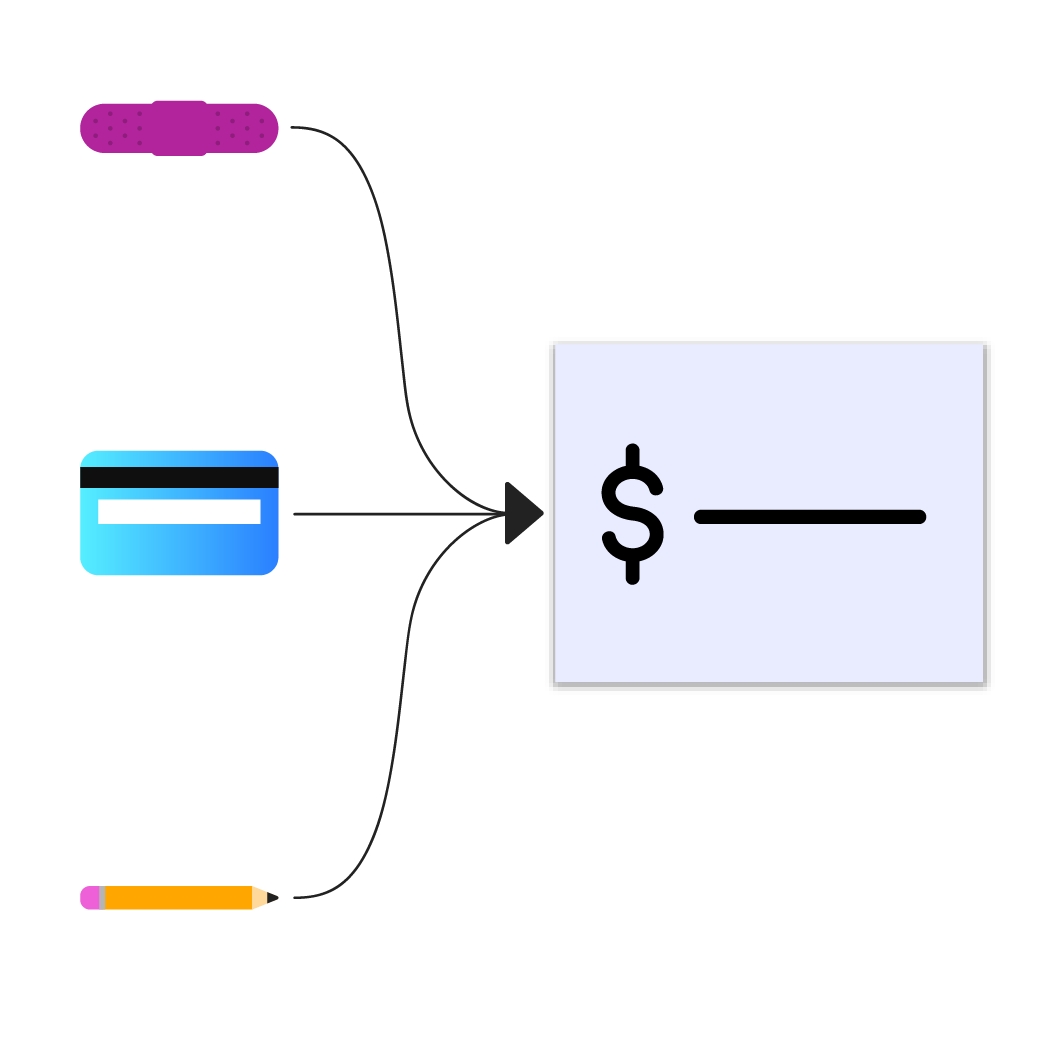 graphic of debt consolidation