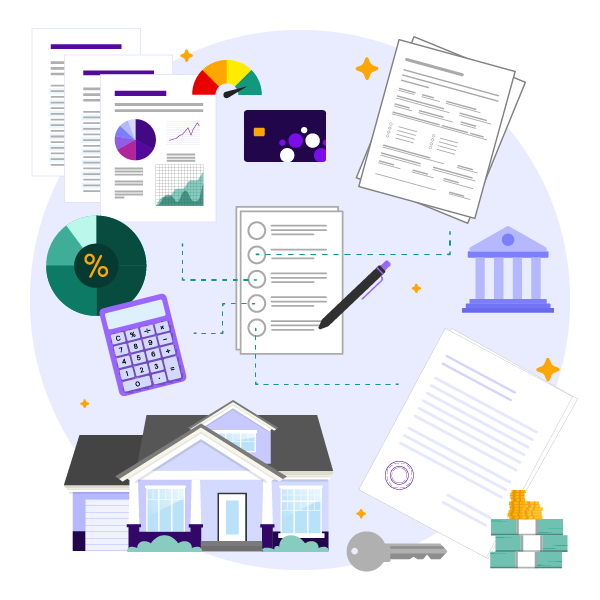 lending terms and documents used when applying for a mortgage